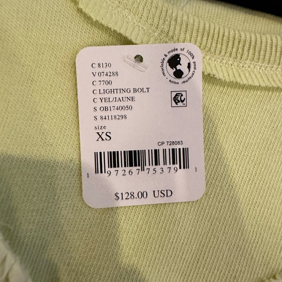 Free People Catalina Mini Dress Women XS Green Scoop Neck Cuffed Sleeve VSQ55 - Picture 5 of 8